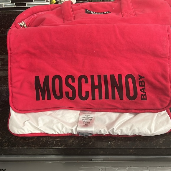 Pink Moschino Diaper Bag - Picture 5 of 12
